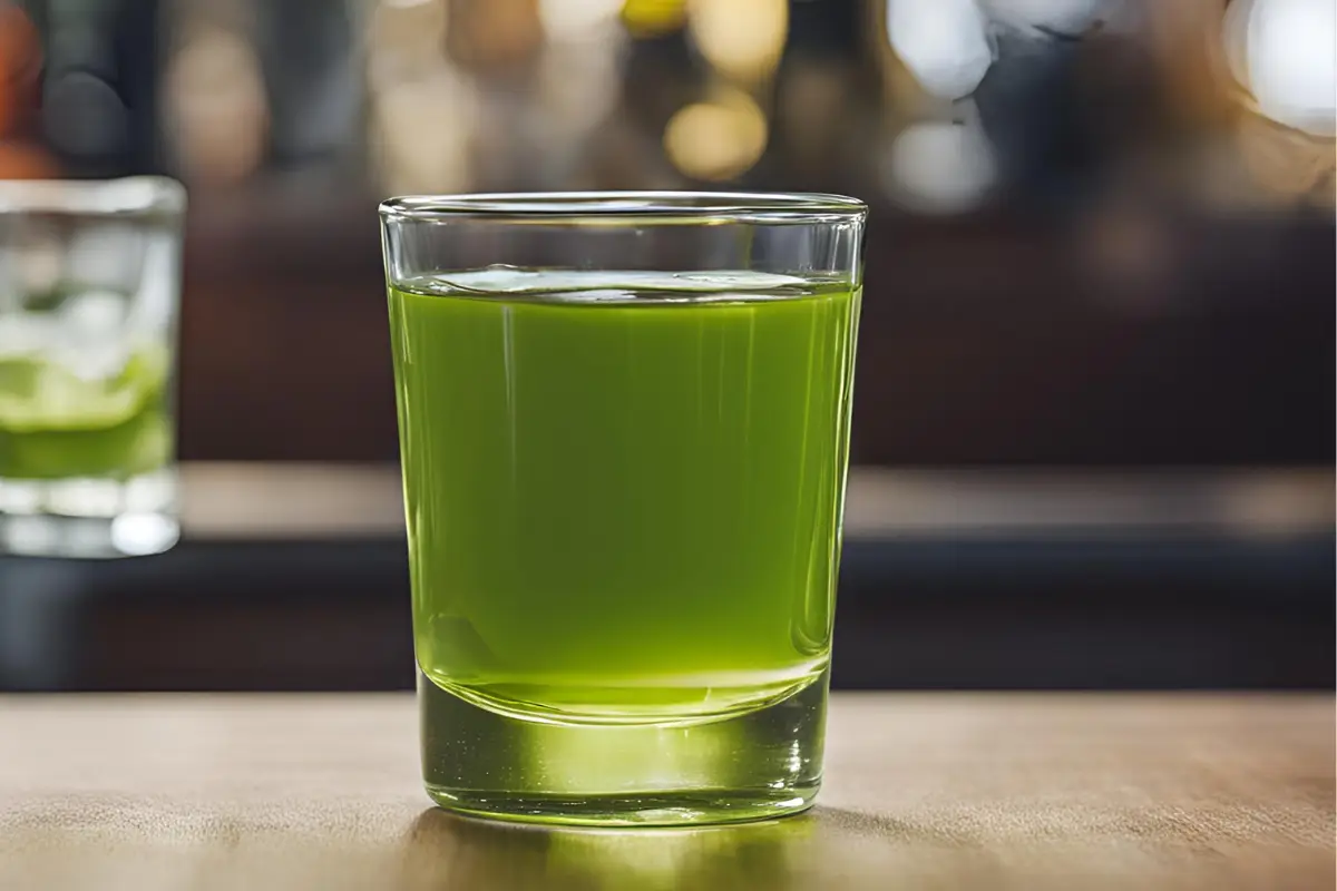 Why is it called a green tea shot?