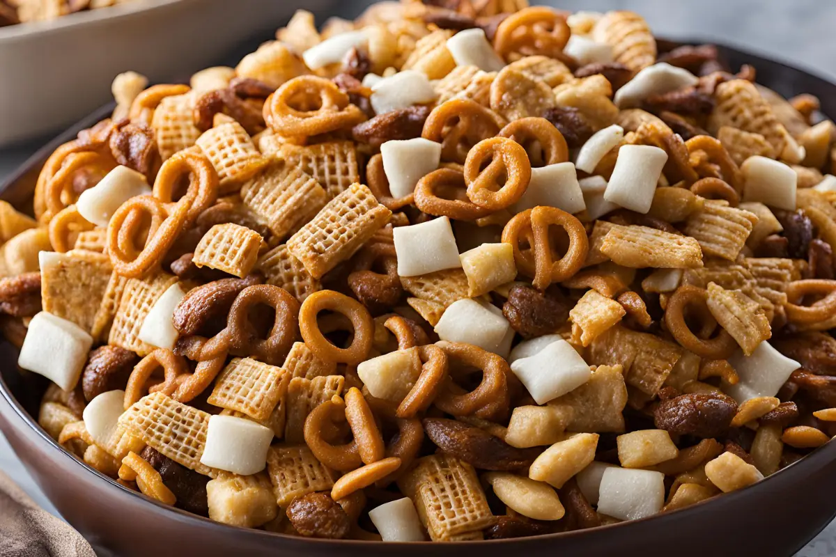 chex mix recipe oven