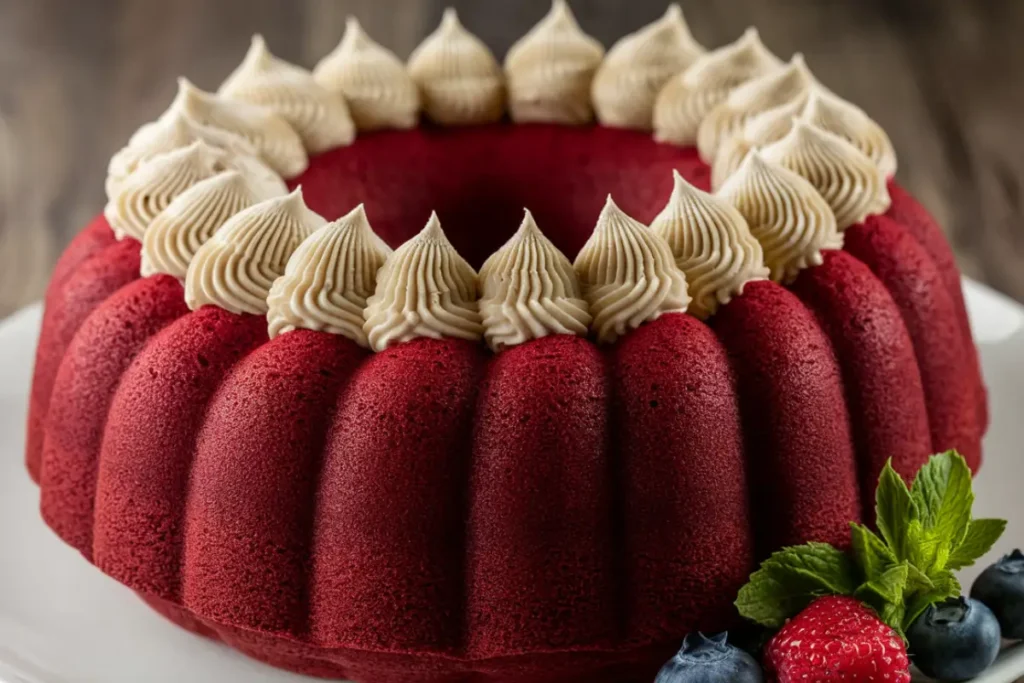 red velvet bundt cake 2