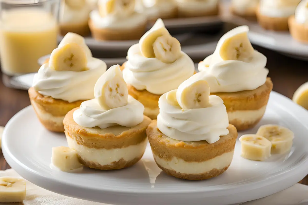 Banana Pudding Cheesecake Bites