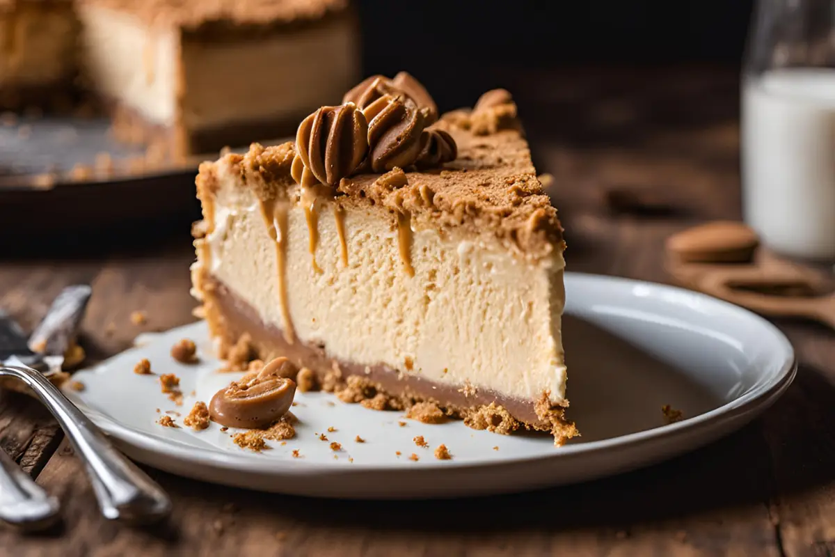 Biscoff Cookie Butter Cheesecake