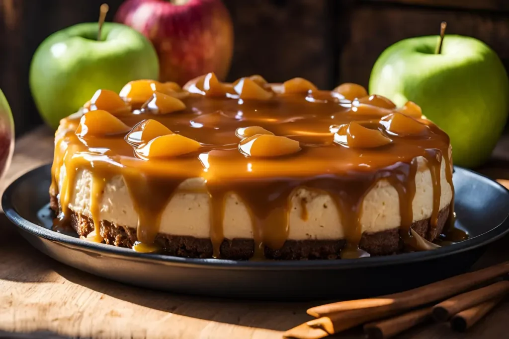 Caramel Apple Cheesecake 2