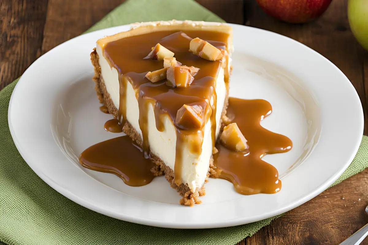 Caramel Apple Cheesecake