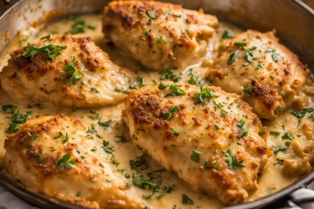 Creamy Garlic Butter Parmesan Chicken 2