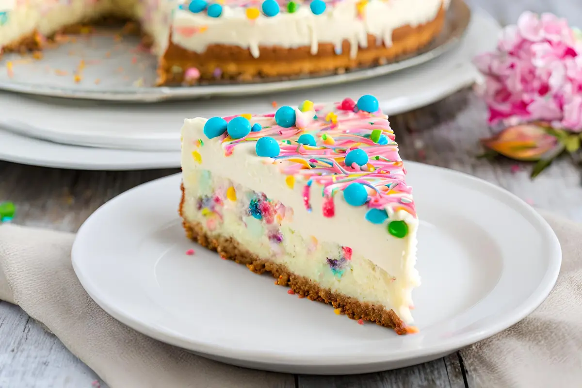 Funfetti Cake Cheesecake