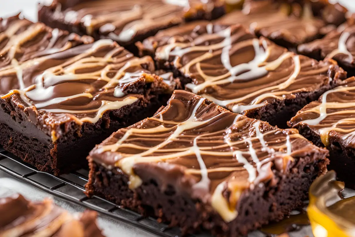 Honey Bun Brownies