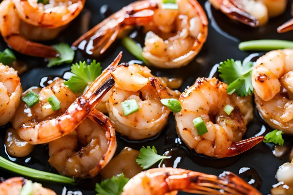 Honey Garlic Shrimp 2