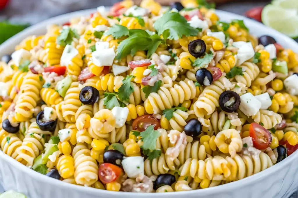 Mexican Street Corn Pasta Salad