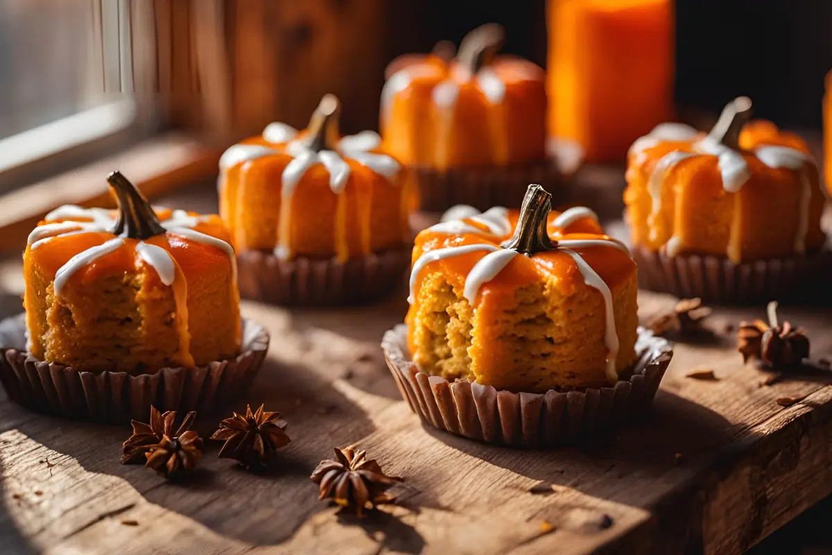 Mini Pumpkin Cakes