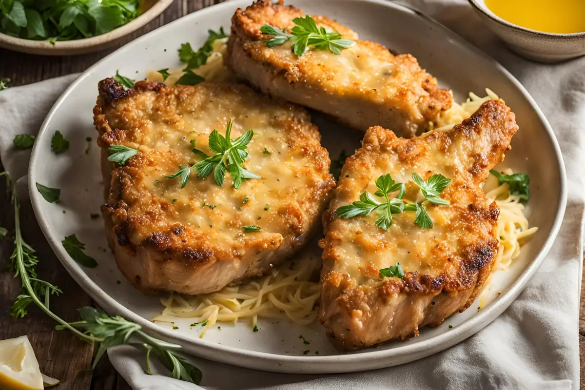 Parmesan Baked Pork Chops 2
