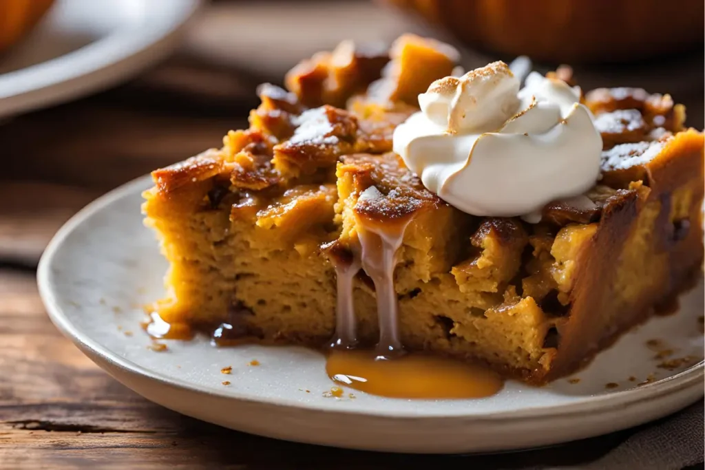 Pumpkin Bread Pudding