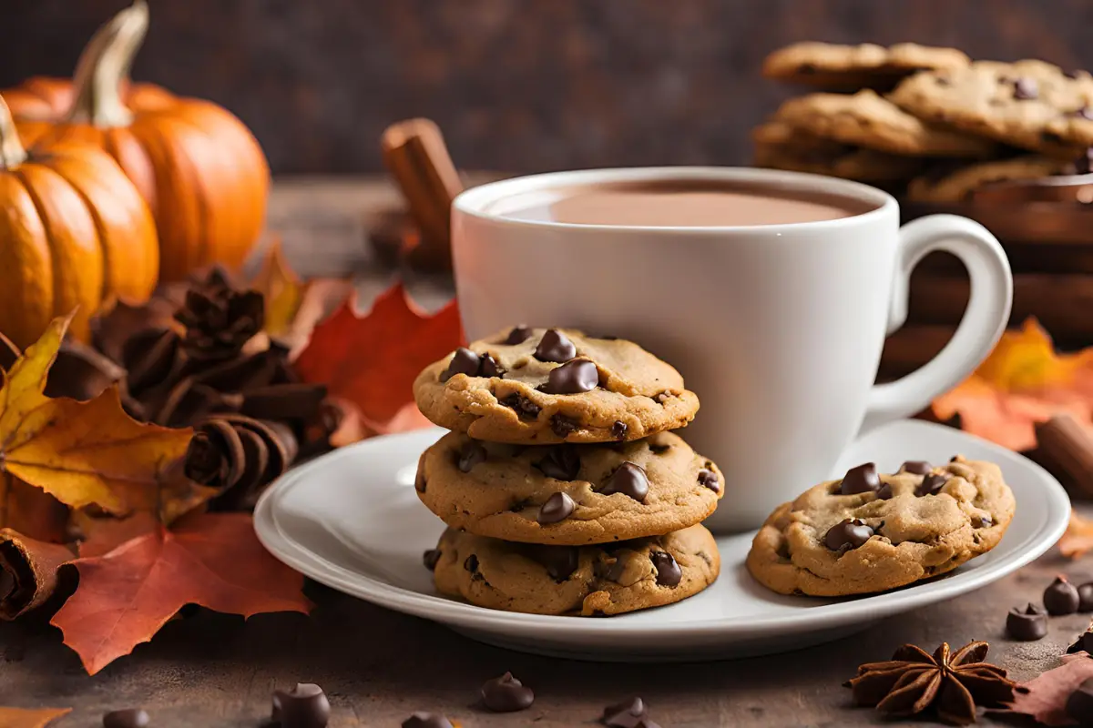 Pumpkin Chocolate Chip Cookies