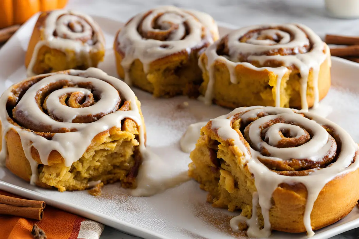 Pumpkin Cinnamon Rolls