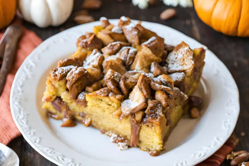 Pumpkin French Toast Casserole