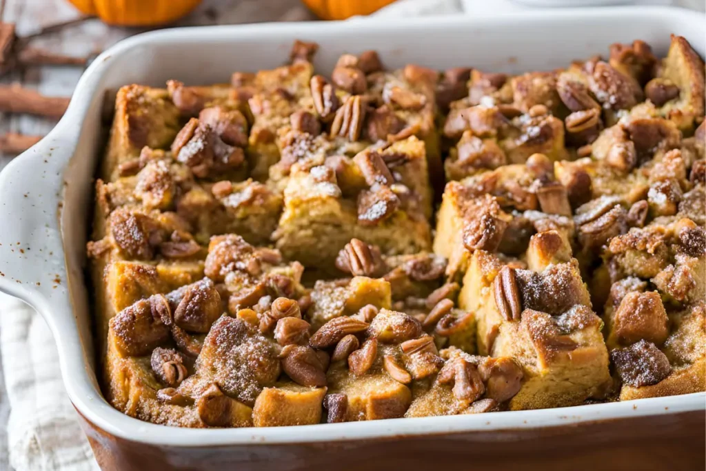 Pumpkin French Toast Casserole 2