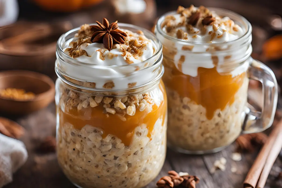 Pumpkin Pie Overnight Oats