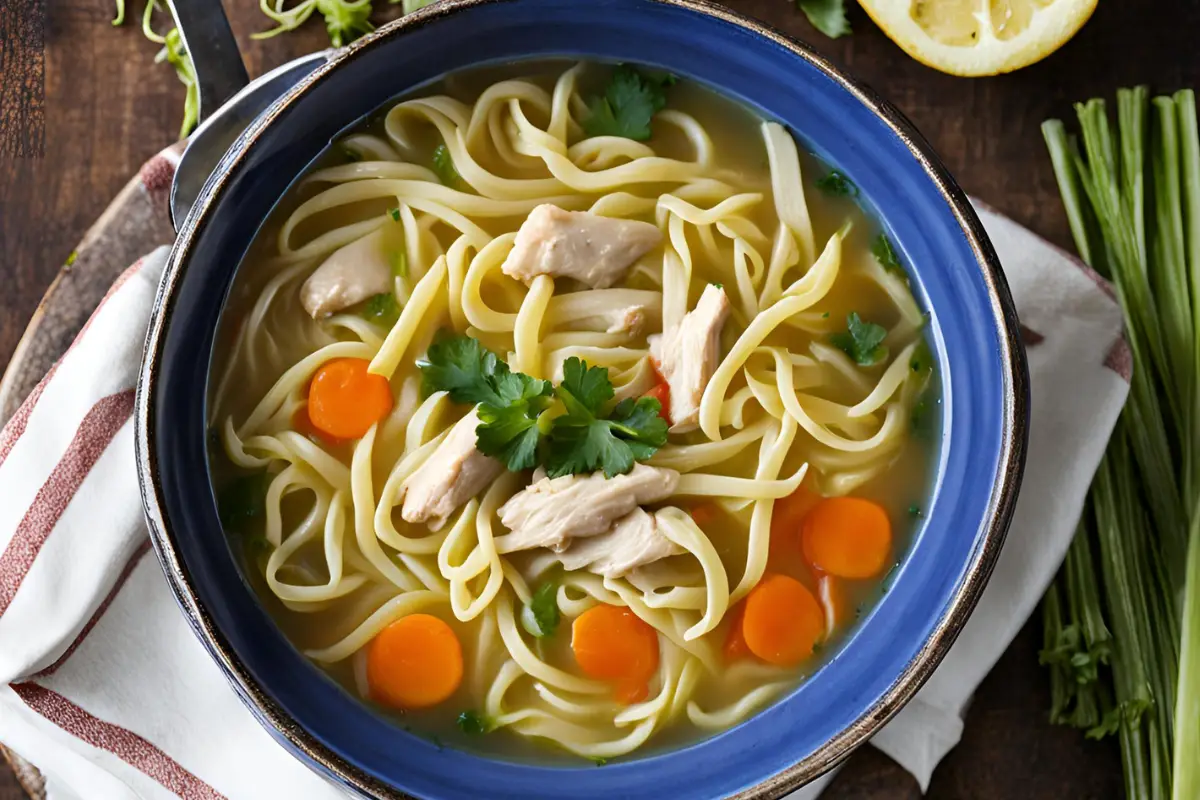 chicken noodle soup recipe