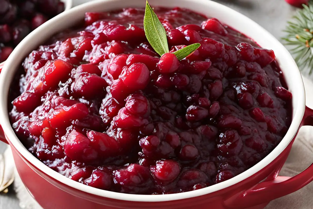 cranberry sauce recipe