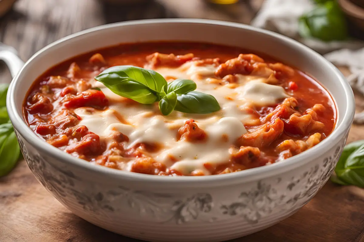 lasagna soup