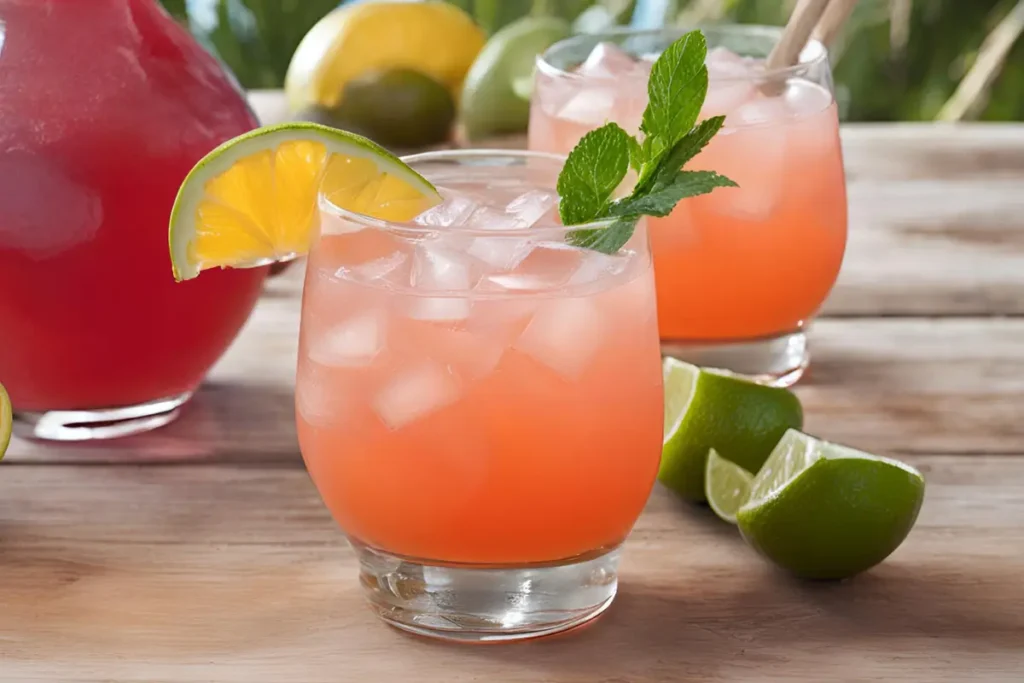 Rum punch recipe