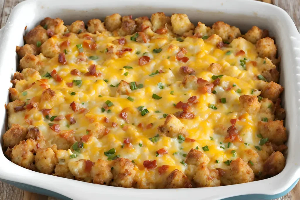 Tater Tot Breakfast Casserole