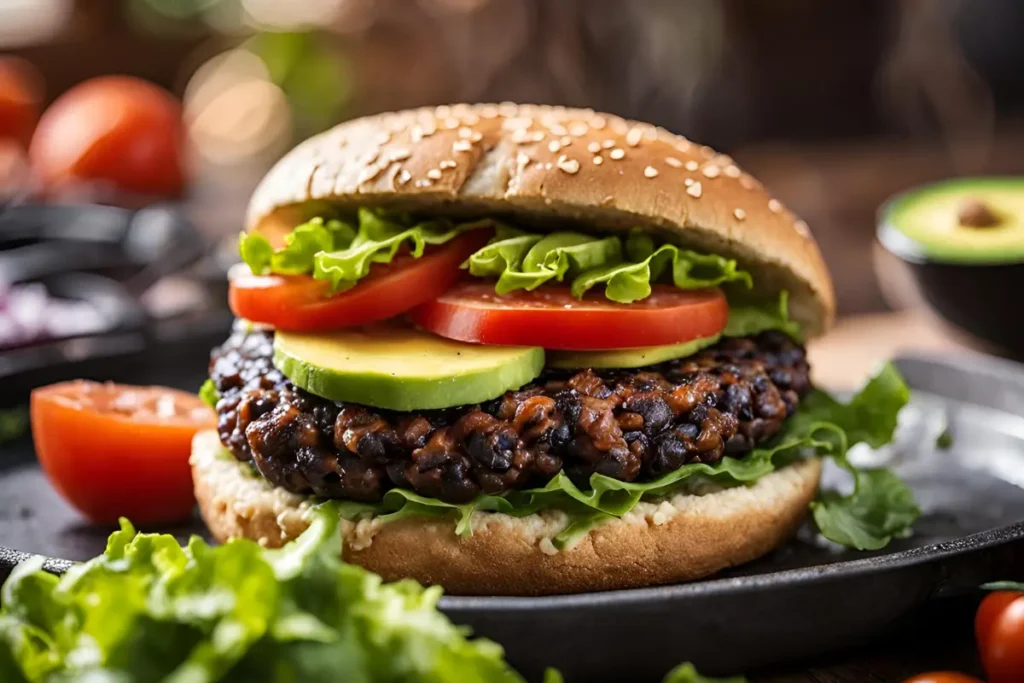 black bean burger recipe