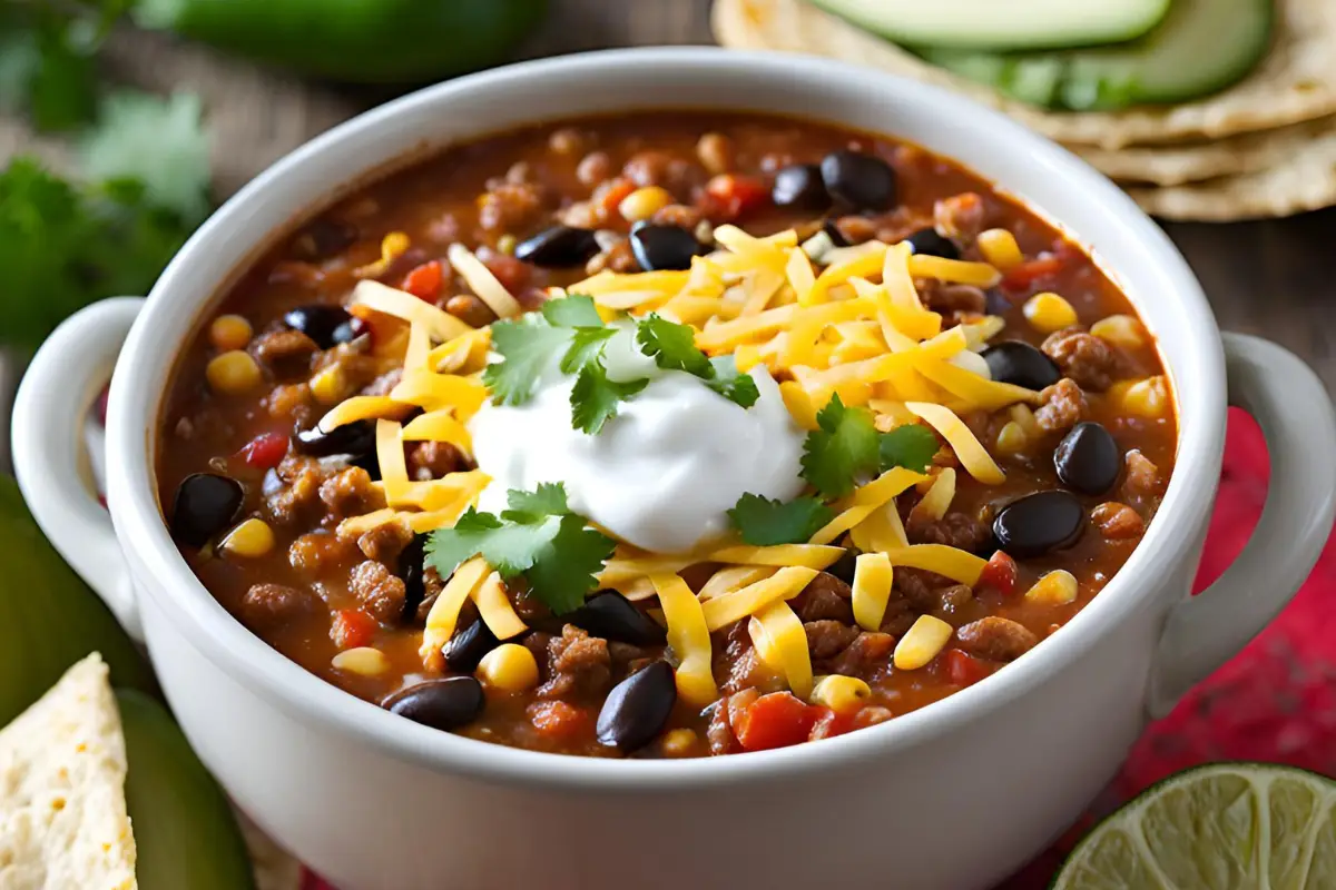 taco soup recipe