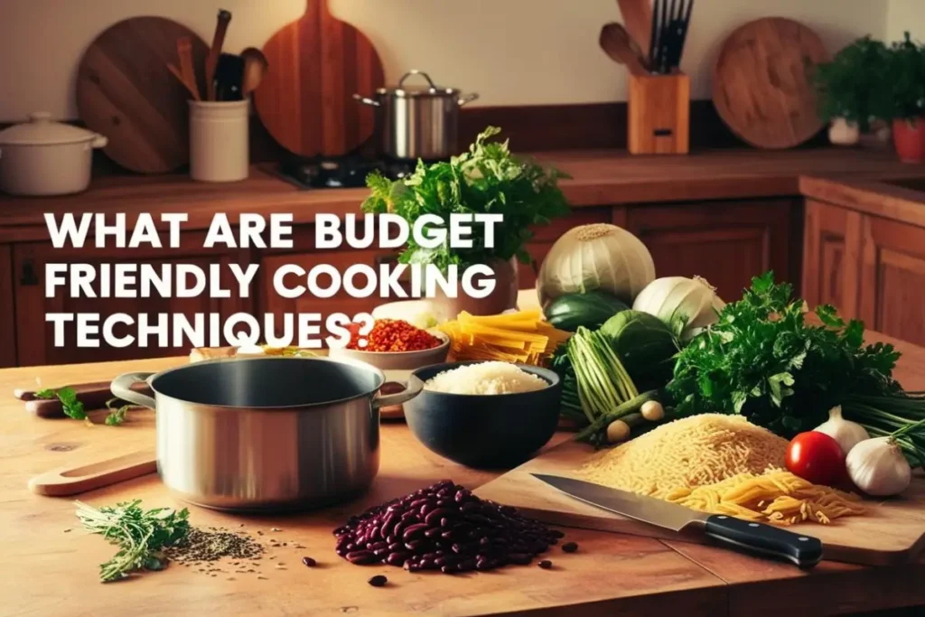 What are budget friendly cooking techniques