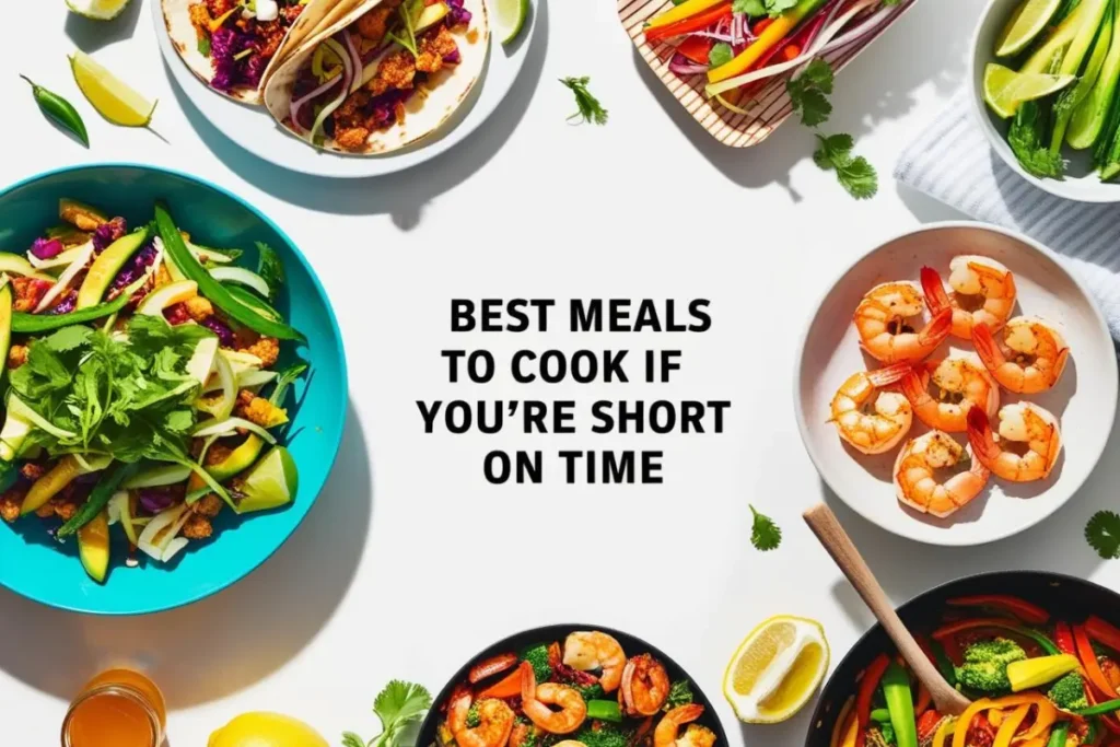 What are the best meals to cook if I’m short on time