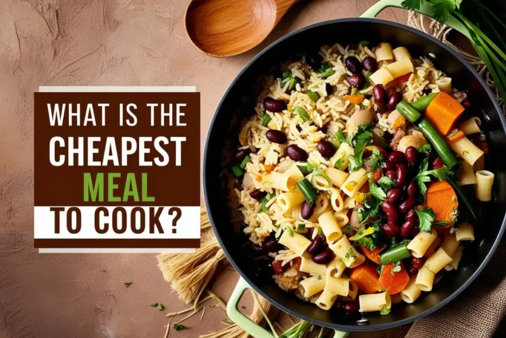 What is the cheapest meal to cook