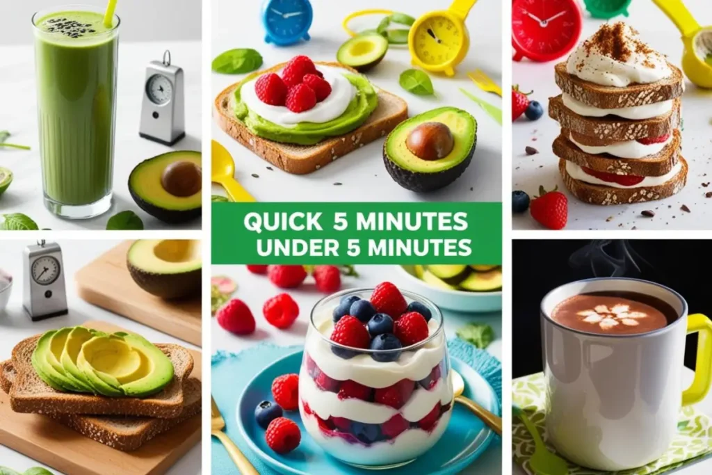 What to cook in 5 minutes