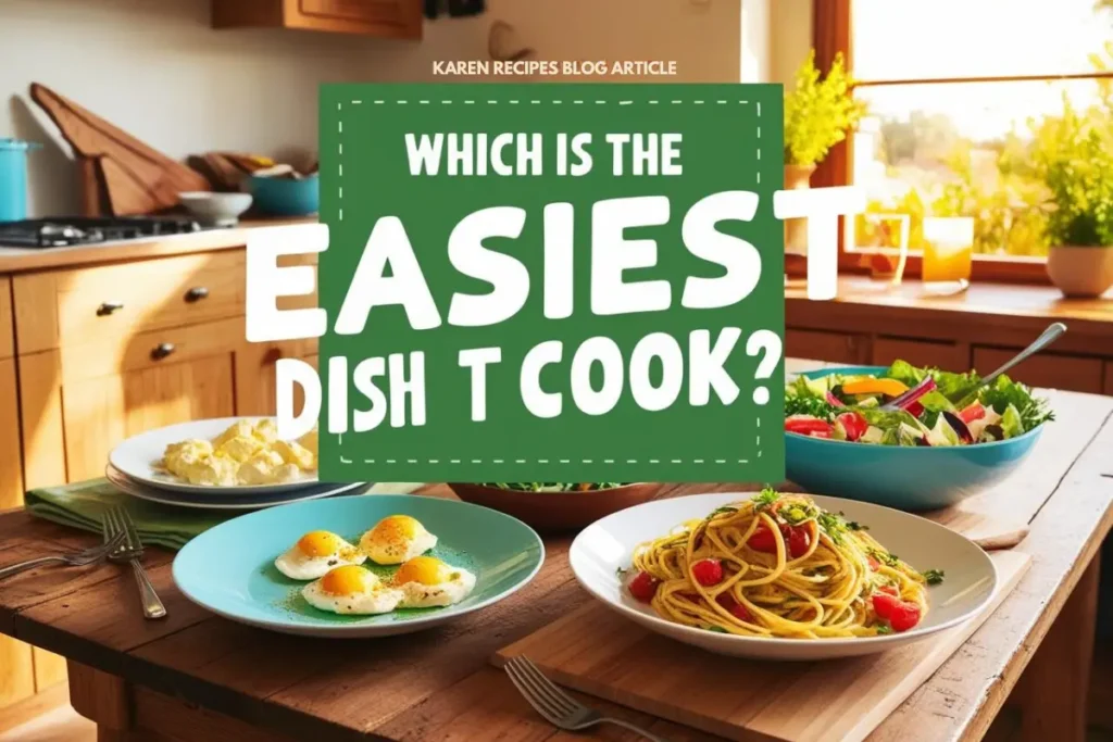 Which is the easiest dish to cook