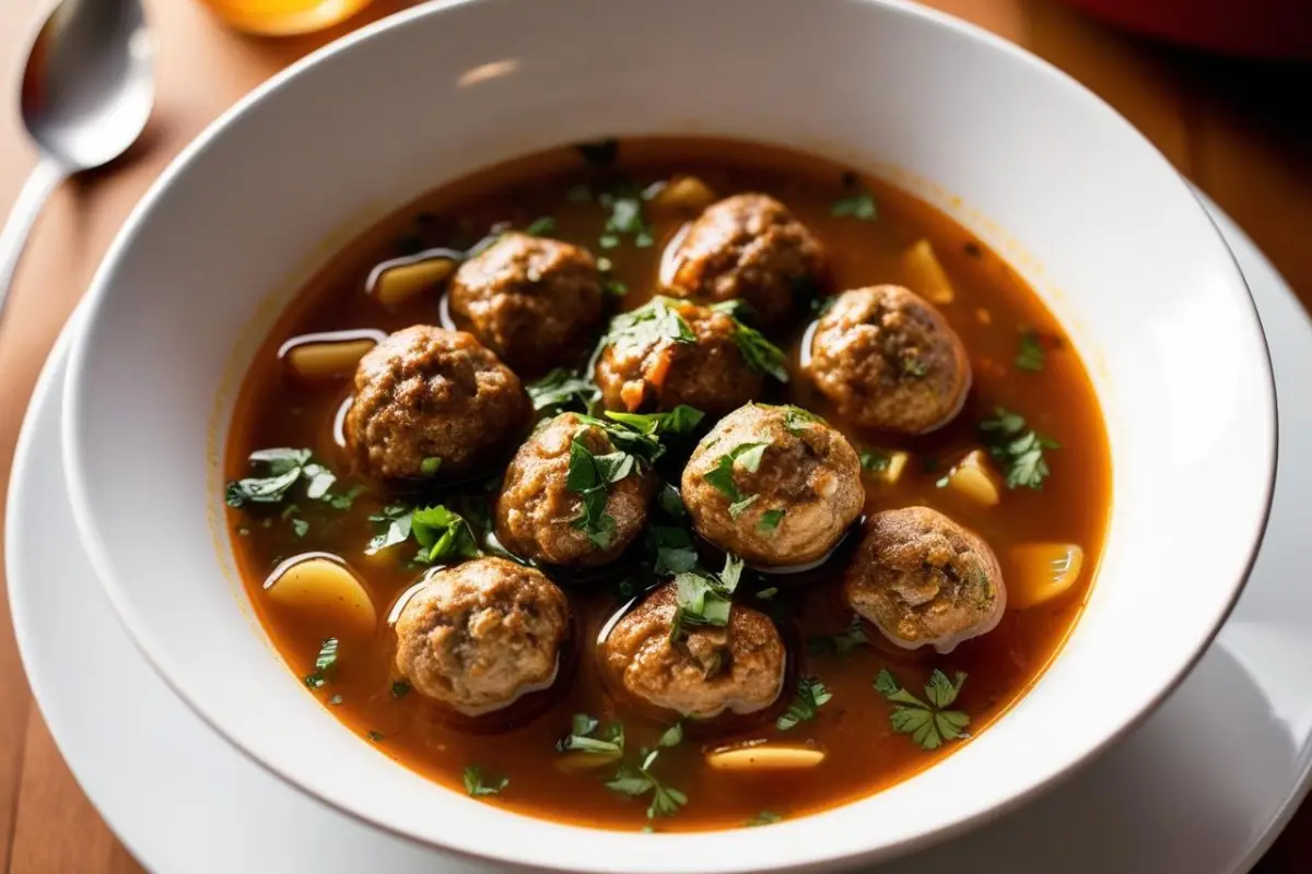 albondigas soup recipe